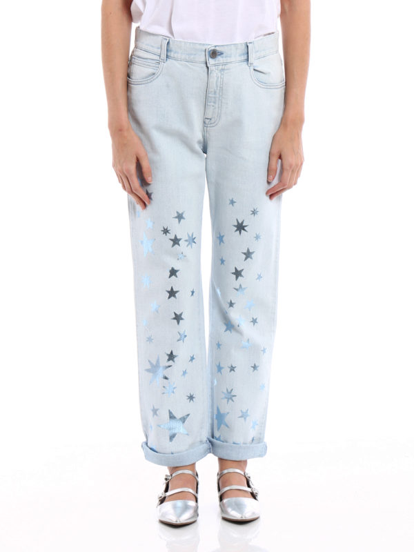 The Best Shops STELLA McCARTNEY: ボーイフレンドデニム - ボーイフレンド - ライトウォッシュ